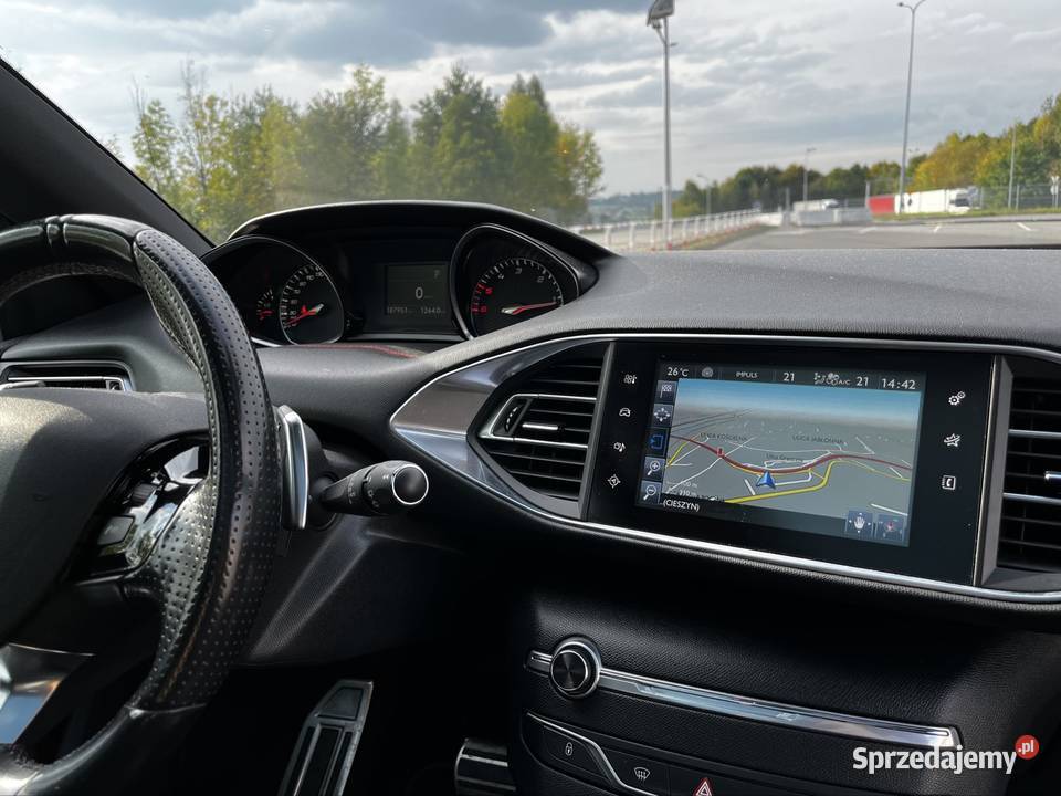 Peugeot 308 GTLine 181 20 BlueHdi Nowy Rozrząd czujnik parkowania Cieszyn