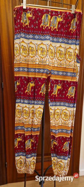 SPODNIE indyjskie damskie L4012 letnie bawełna Lublin