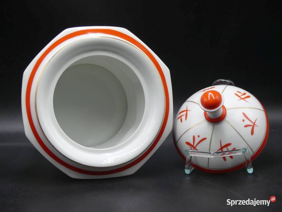 Piękna bomboniera art deco Carl Tielsch Stary Poznań sprzedam