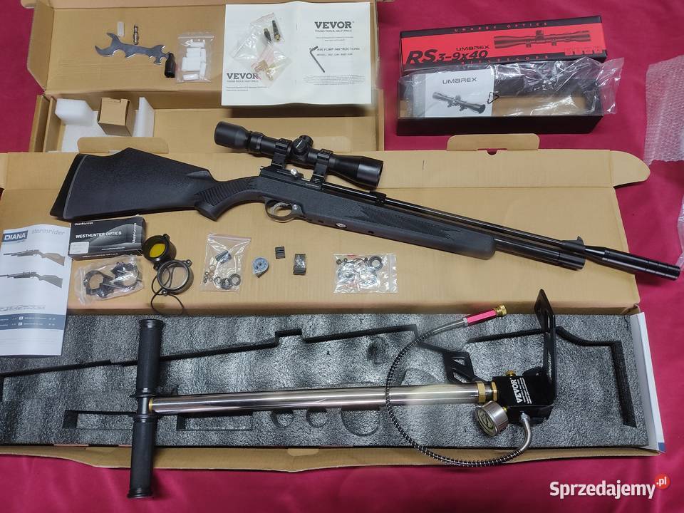 Diana stormrider 45 PCP gen2 nowy zestaw Polanka Wielka