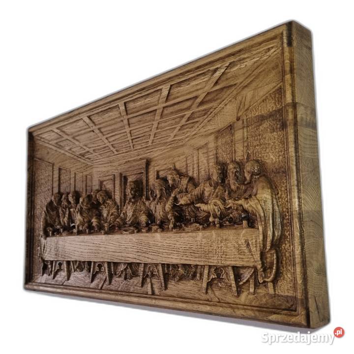 Ostatnia Wieczerza w Drewnie Klasyczna Scena z zachodniopomorskie