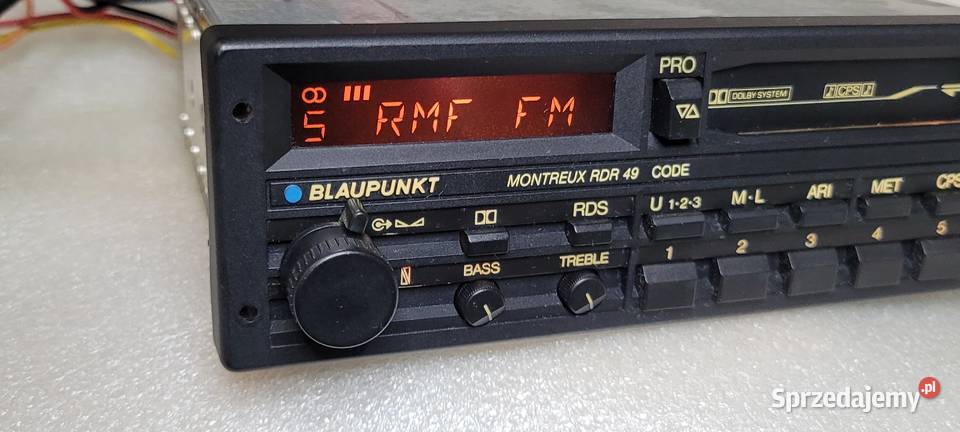Radio Blaupunkt Montreux RDR 49 klasyk sprawne Białystok
