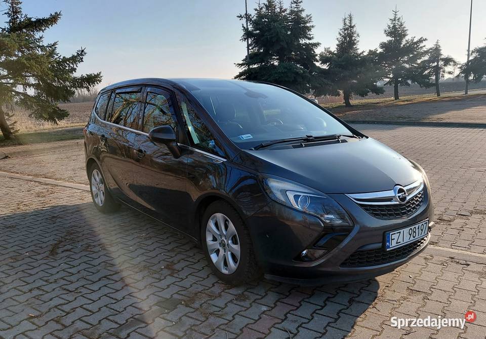 OPEL Zafira Tourer Cosmo lubuskie Sulechów sprzedam