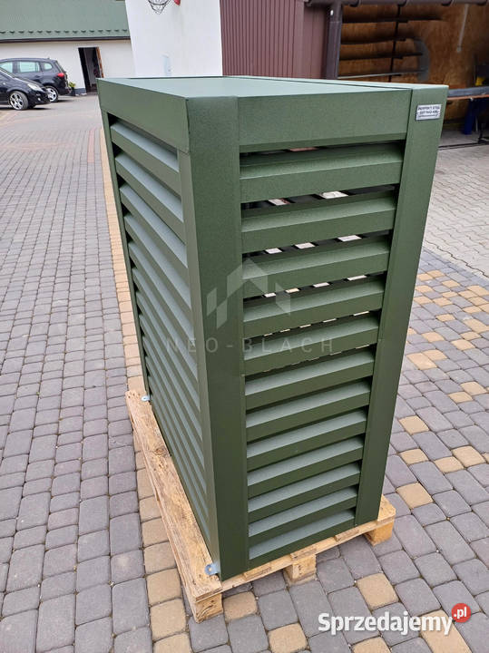 Osłona pompy ciepła 90x40x150 zielona NB267 Bydgoszcz