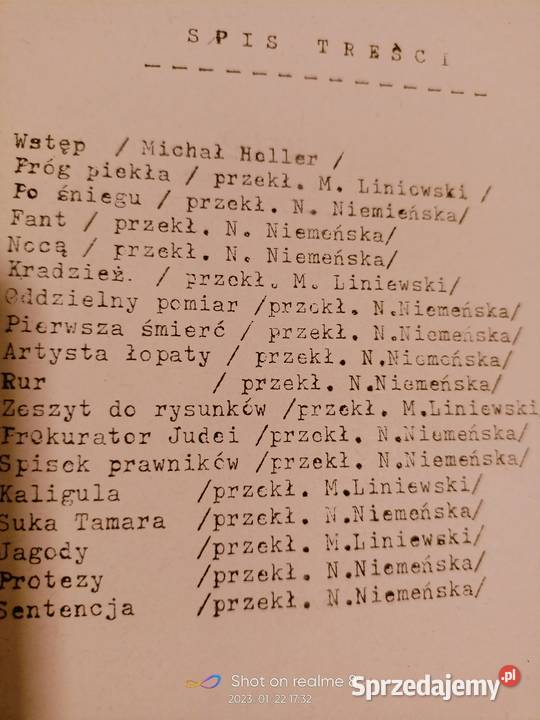 Opowiadania kołymskie Szałamow książki Warszawa