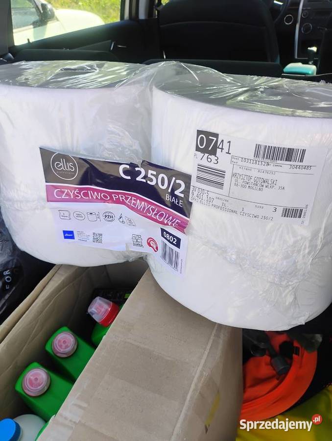 Czyściwo przemysłowe Mogilno sprzedam