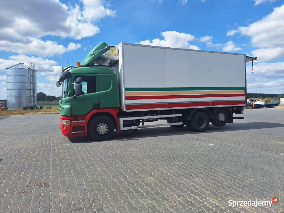 Samochód ciężarowy chłodnia UDT Scania P380 Ruszkowo