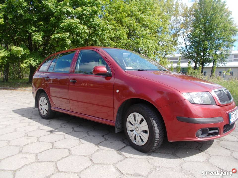 Skoda Fabia I Kombi 14 16v 80 Zarejestrowany w Polsce Poznań
