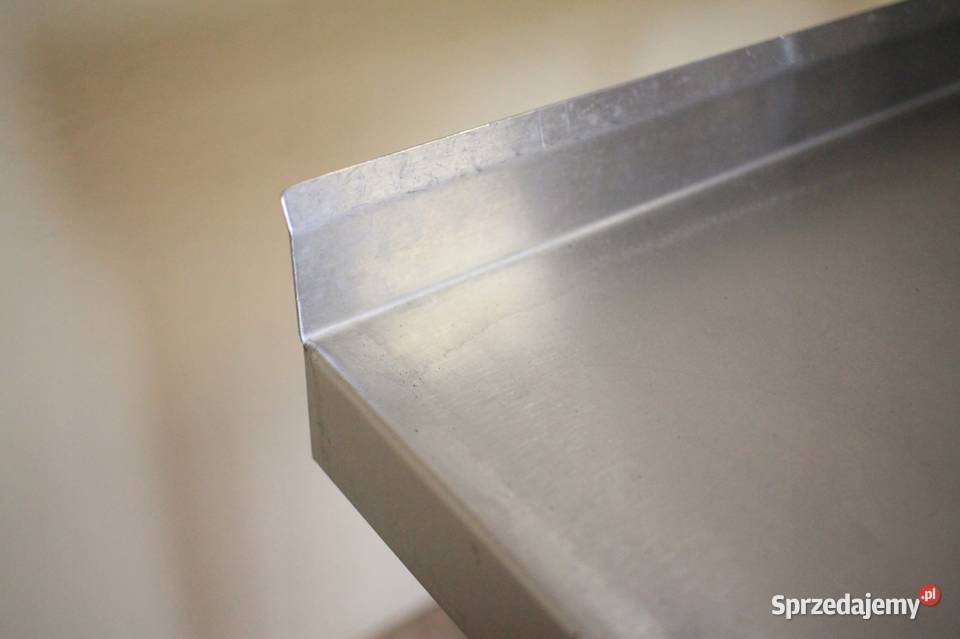 Stół gastronomiczny 100x60 otwory w blacie Góra