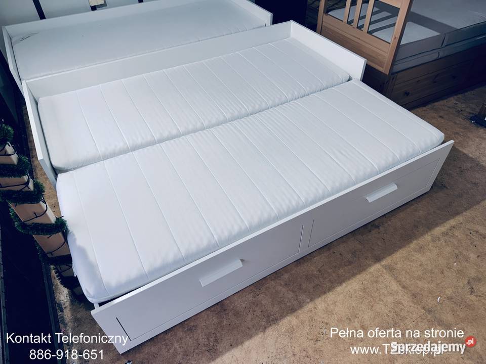 IKEA BRIMNES Leżanka Łóżko z 2 szufladami 2 Rybnik sprzedam