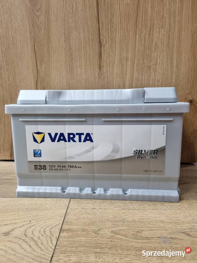 AKUMULATOR ROZRUCHOWY 12V VARTA E38 osobowe Motoryzacja Wrocław