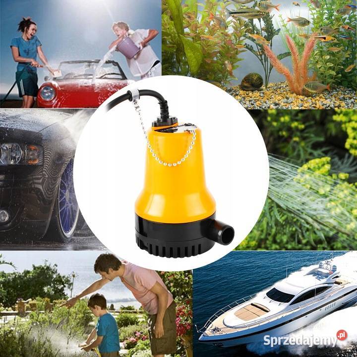POMPA wody12V3600LZalana piwnicaGarażOpróżni