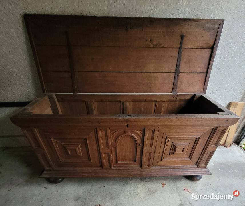 SKRZYNIA DREWNIANA DUŻA Nysa sprzedam