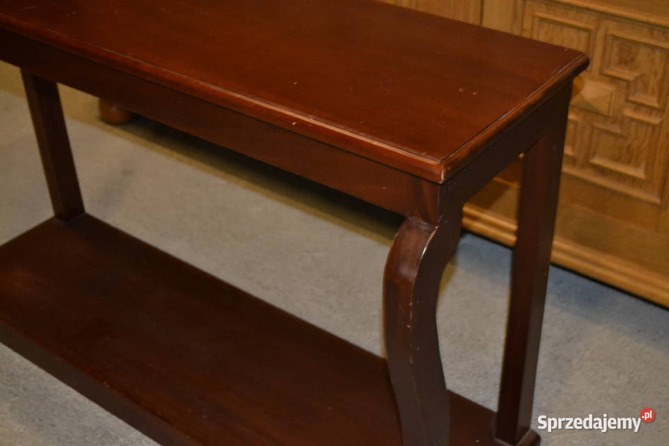 stolik konsola mahoń Będzin