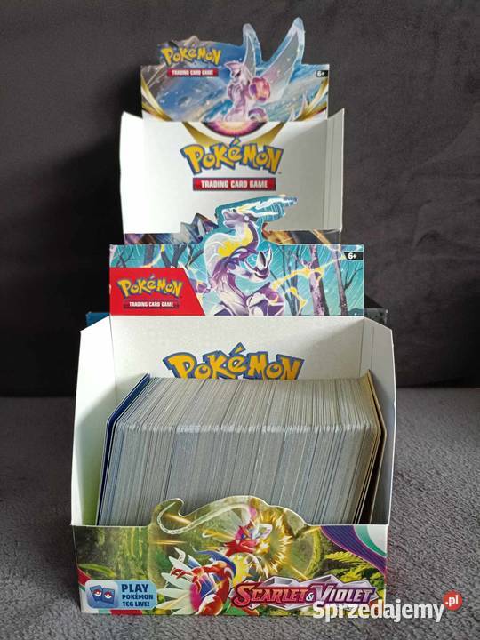Zestaw mix bulk 50 sztuk Kart pokemon TCG Kraków