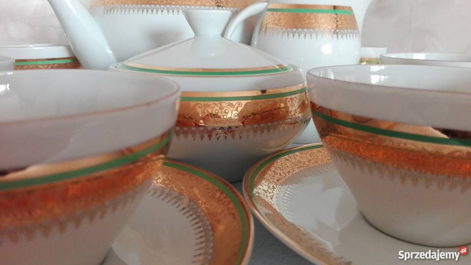 Serwis do kawy Joanna stara porcelana Karolina podlaskie