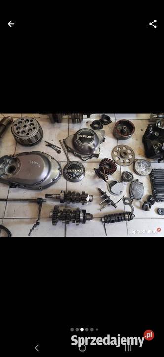 Suzuki GS 500 silnik części głowica wał cylinder Silniki i osprzęt dolnośląskie sprzedam