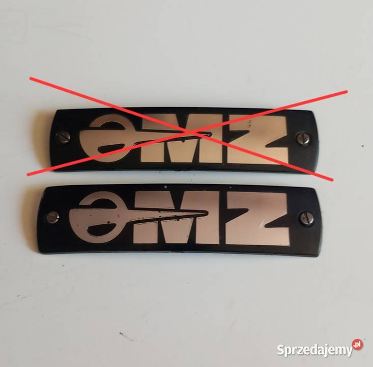 Emblemat na zbiornik MZ TS Motoryzacja Pabianice sprzedam