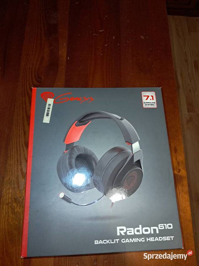 NOWE SŁUCHAWKI Genesis RADON 610 kujawsko-pomorskie Lniano