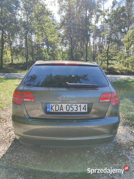 Audi A3 8P TDI 2012r bez wkładu potwierdzony 261222km Szczucin