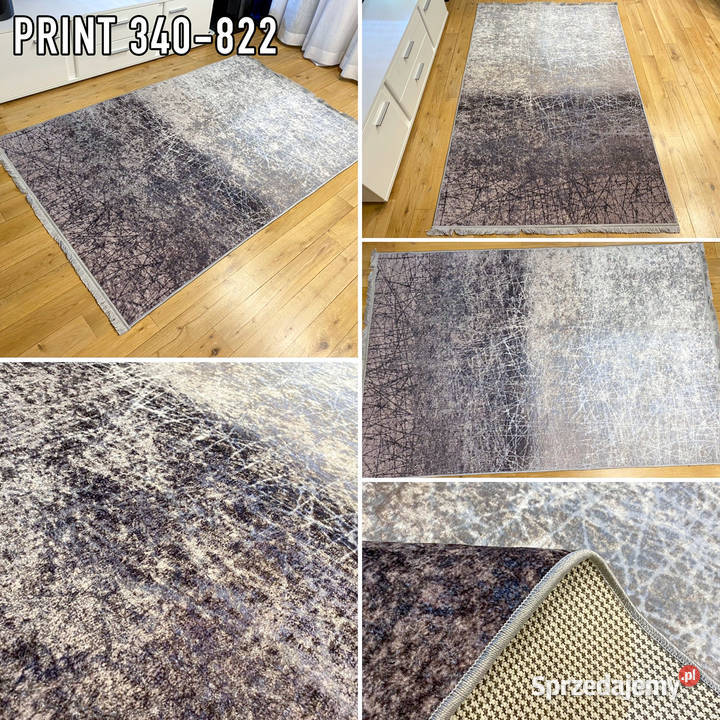 NOWOCZESNY DYWAN 130X190 PRINT 340822 CIENKI podlaskie