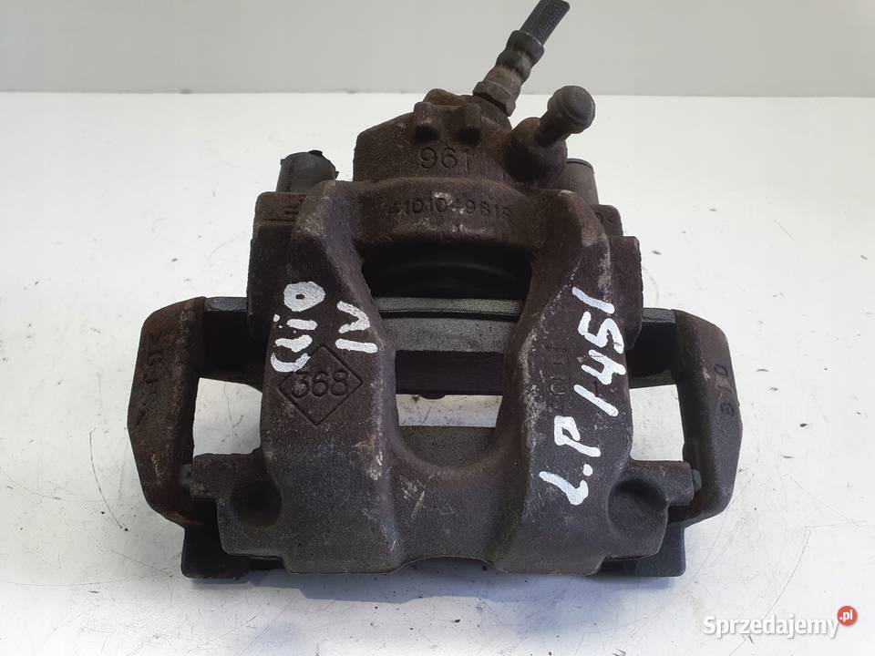 Renault Clio IV LEWY PRZEDNI ZACISK HAMULCOWY Rudka