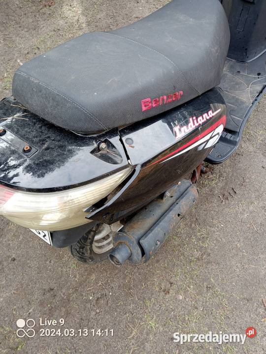 Skuter 50 Rok produkcji 2013 Gałków Mały sprzedam