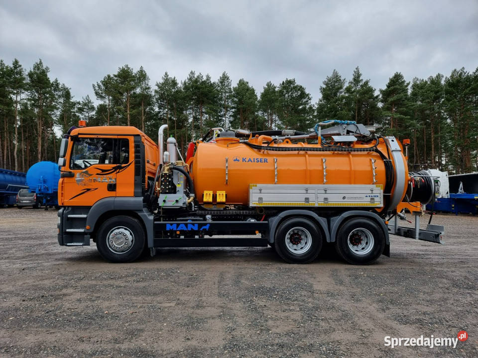MAN KAISER WUKO RECYKLING DO CZYSZCZENIA KANAŁÓW Daleszyce sprzedam