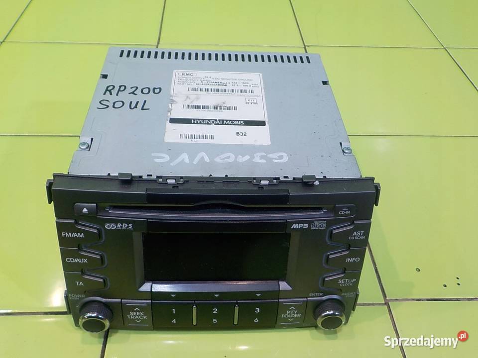 KIA SOUL I 16 CRDI 10r 5D radio CD