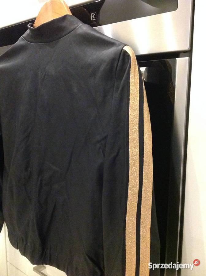 Bomberka Skórzana Czarna Damska OLa VOGA S NOWA czarny Kurtki i płaszcze Nowa Sól