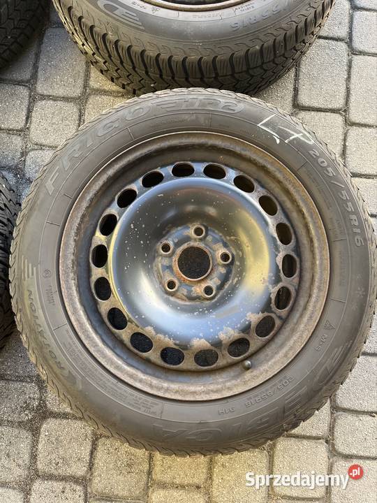 Koła zimowe 16 20555R16 Dębica Frigo HP2 67mm z Samochodowe Motoryzacja Świerklany sprzedam