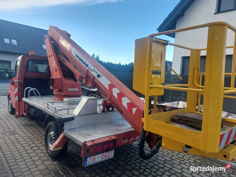 Wumag WT175 Mercedes sprinter 308 podnosnik Wrocław