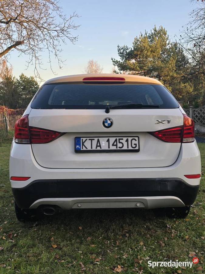 BMW X1 xDrive 20 Manual Biały Stan nieuszkodzony Dąbrowa Górnicza sprzedam