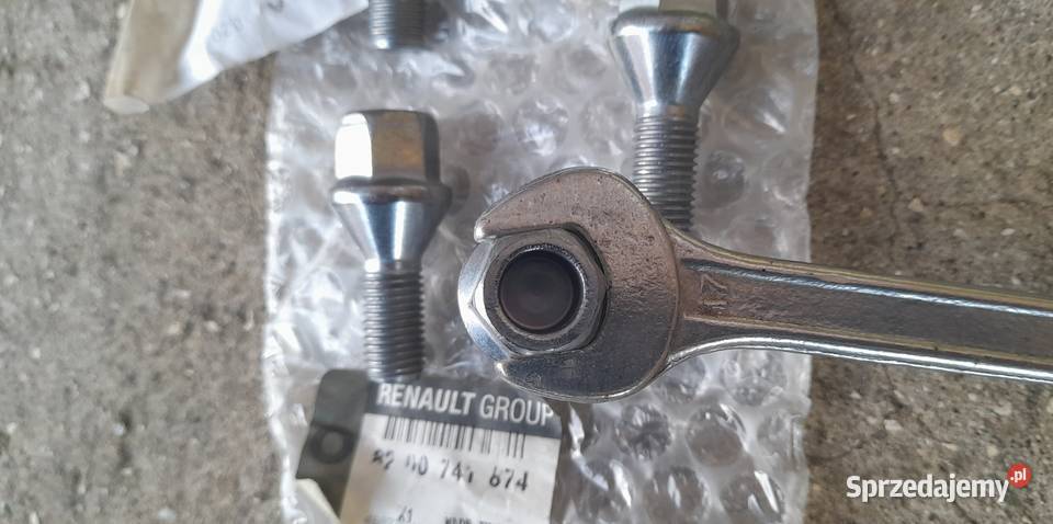 5 śrób do kół Renault Oryginał M12x150 stożkowa Pozostałe Katowice