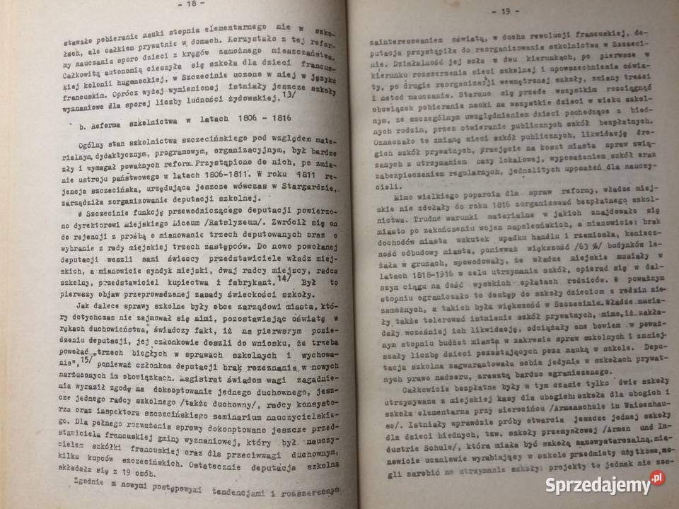 3169 Oswiata Nauka I Kultura Szczecińska 1800 Szczecin