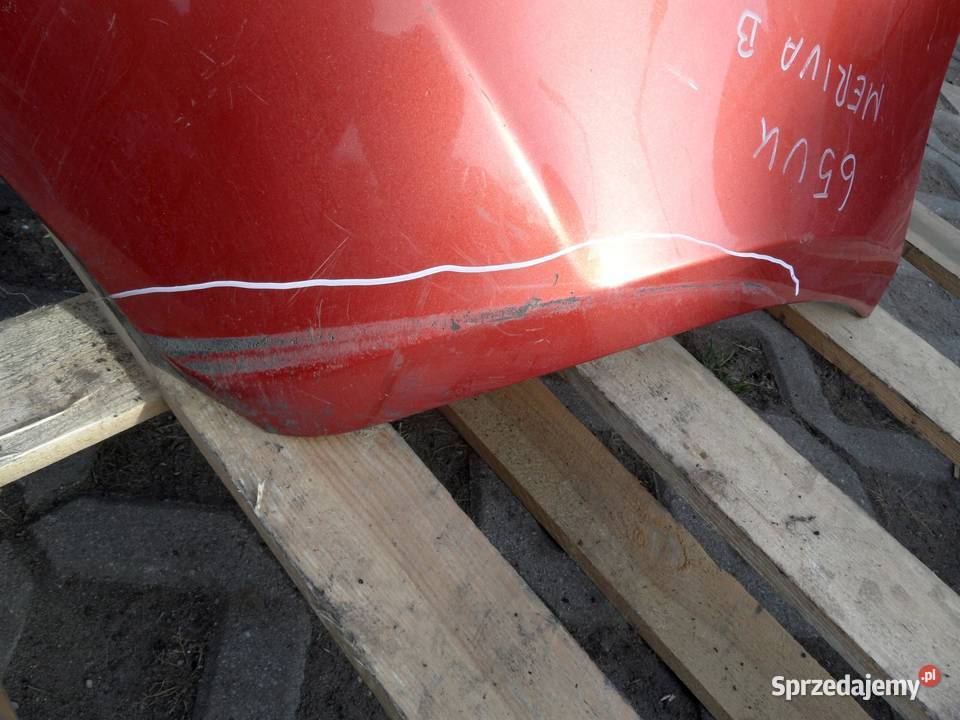 OPEL MERIVA B 12r zderzak tył osobowe Zderzaki