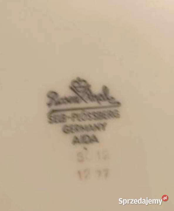 Rosenthal Selb Plossberg Aida Charlene
Patera Pabianice sprzedam