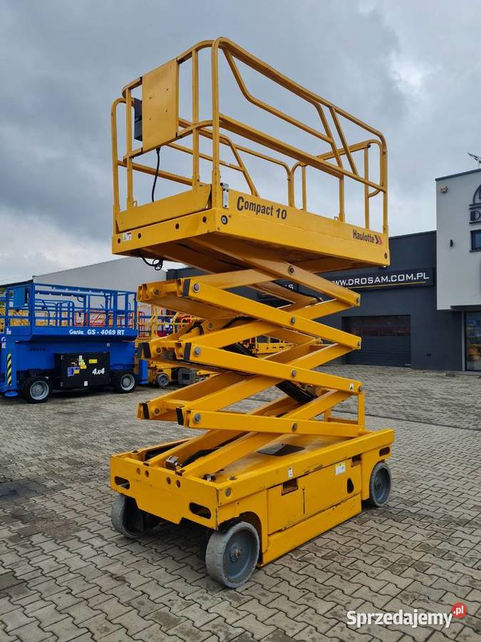 Podnośnik nożycowy Haulotte Compact 10 2014 wys Motoryzacja sprzedam