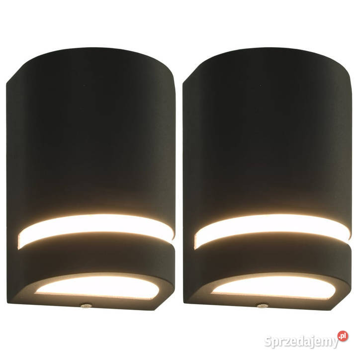 Zewnętrzne lampy ścienne 2 35 W czarne Warszawa
