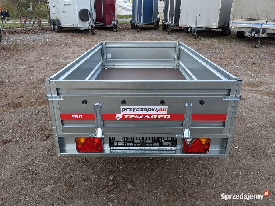 Przyczepa TEMARED PRO 2312 wzmocniona 236x125 Burtowe i plandeki lubelskie Lublin sprzedam