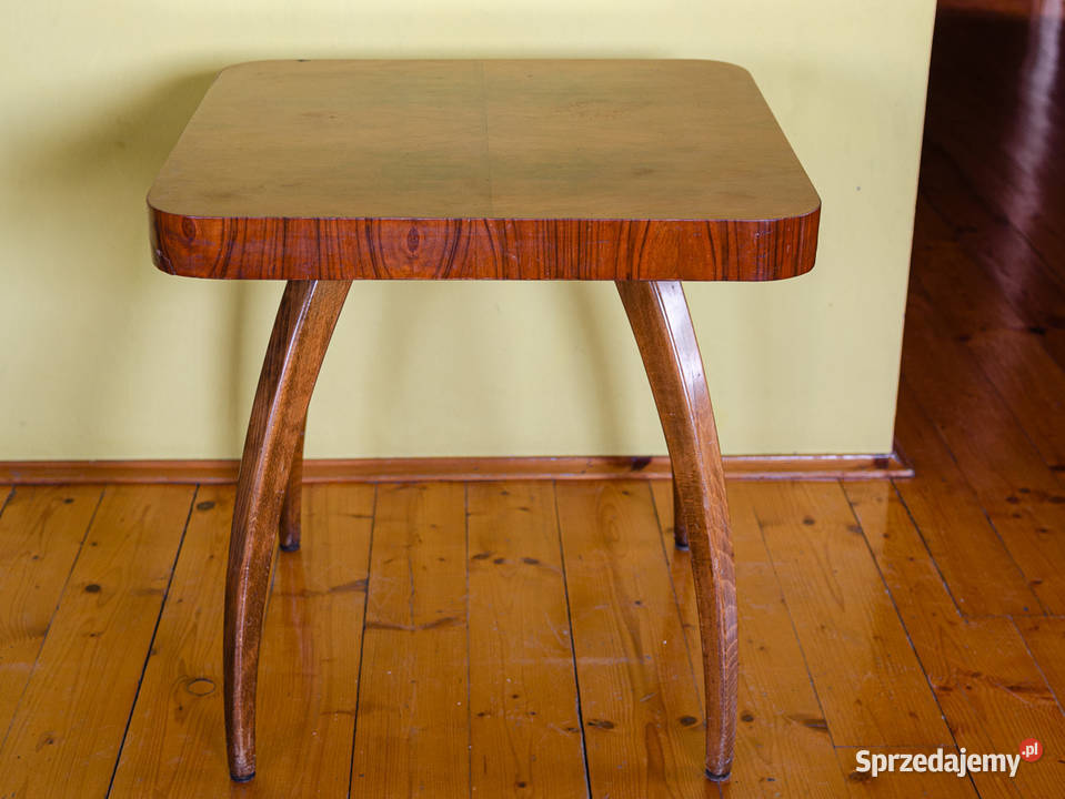 stolik pająk orzech model H259 Jindich Halabala Wrocław