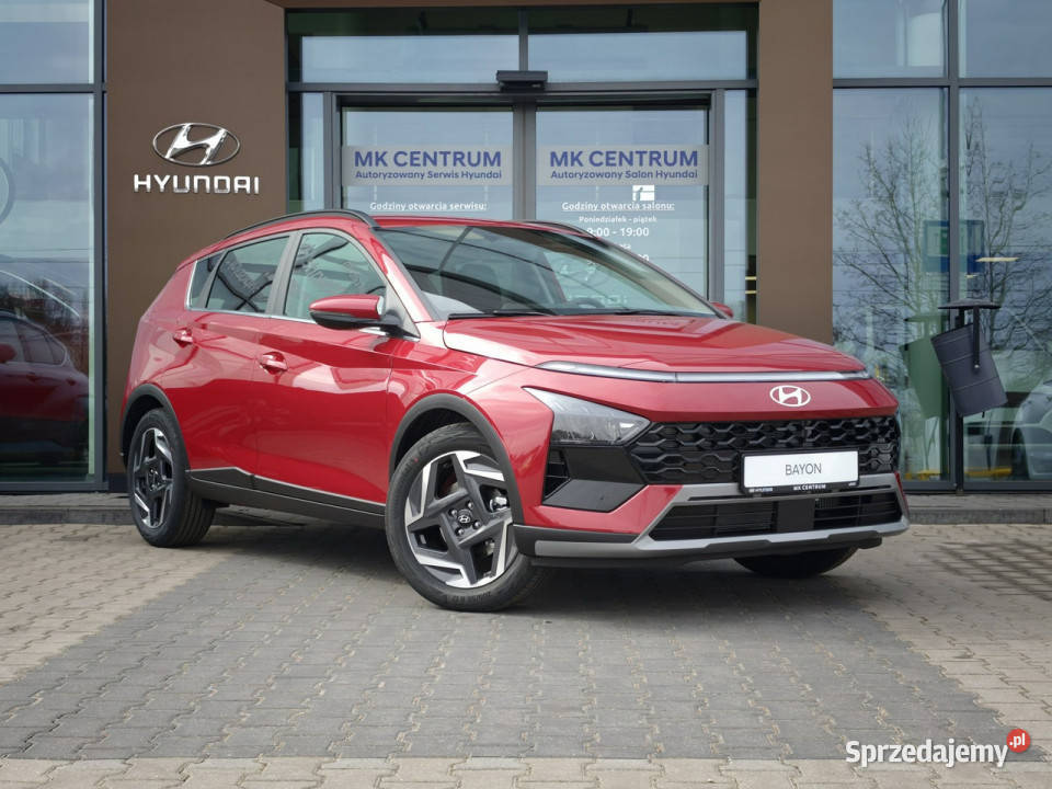 Hyundai Bayon 10 TGDI 90 Smart Design Tech relingi dachowe Samochody osobowe łódzkie Piotrków Trybunalski