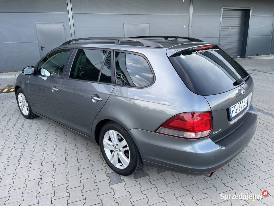 VW Golf VI Kombi 2012 16 TDI MATCH Grafitowy Samochody osobowe Gorzów Wielkopolski