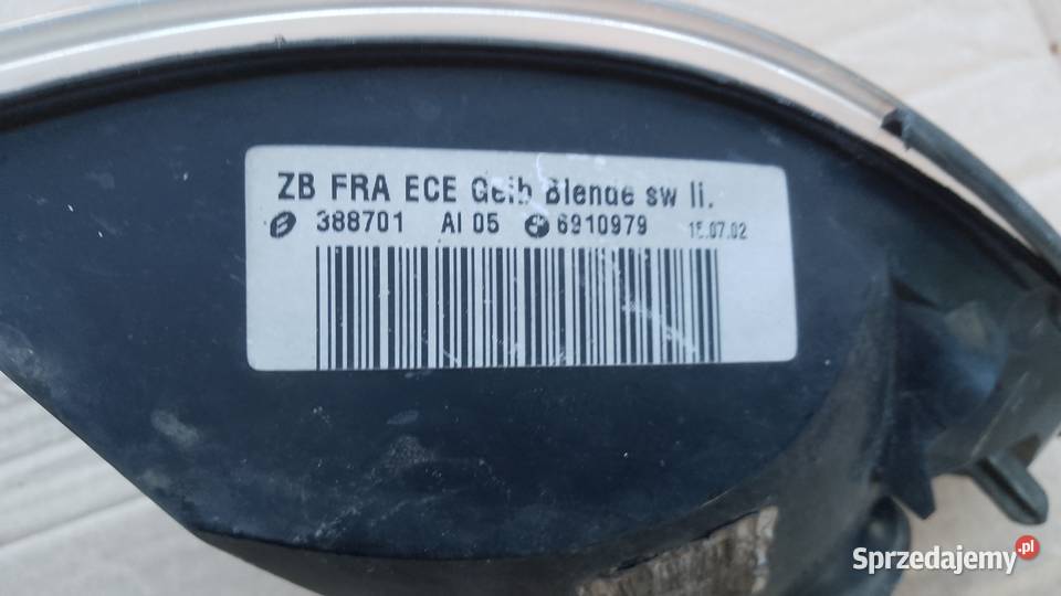 Kierunkowskazy przednie pomarańczowe BMW E46 Kierunkowskazy Myślibórz