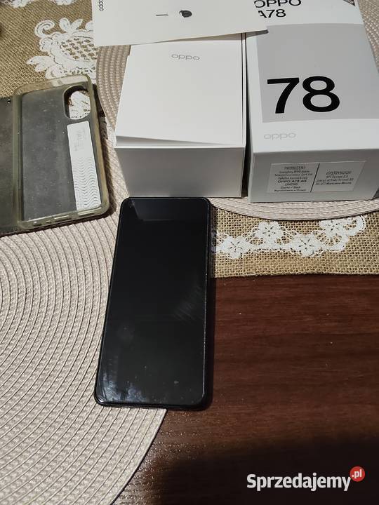 Telefon OPPO A78 8128GB etui z klapką Gniezno