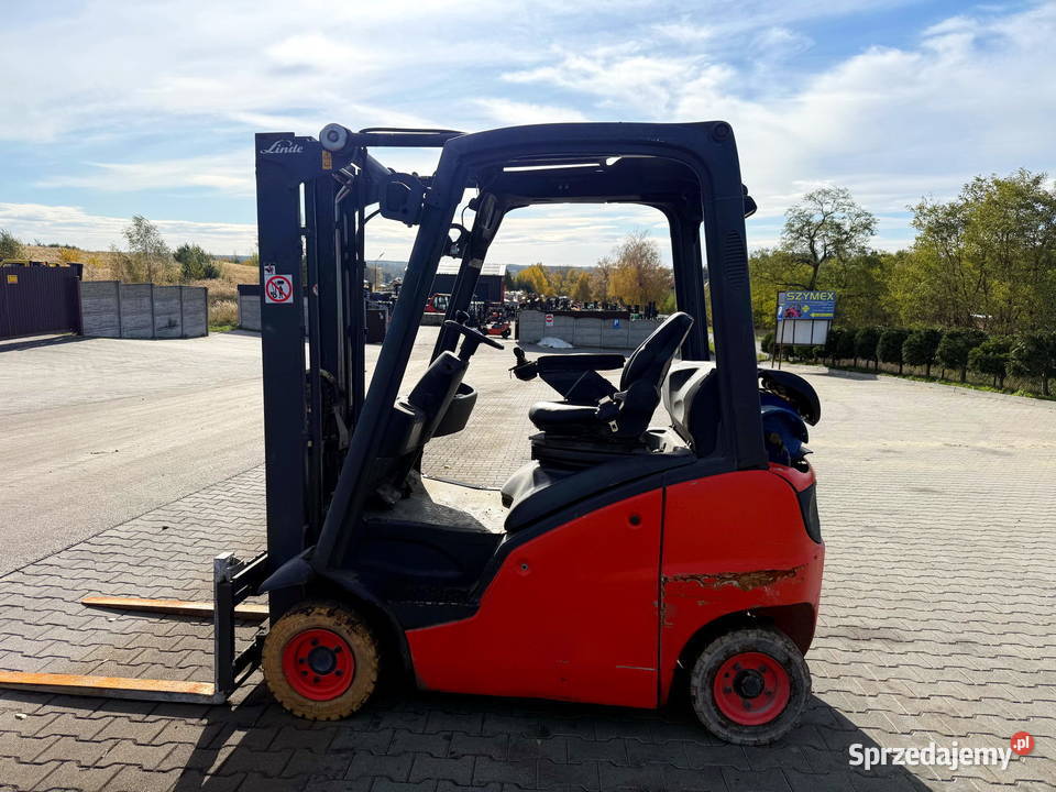 wózek widłowy LINDE H16T LPG 315m 16T wolny skok gaz Działoszyn