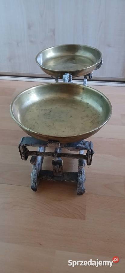 Stara waga żeliwna z lat 30 tych małopolskie Kraków
