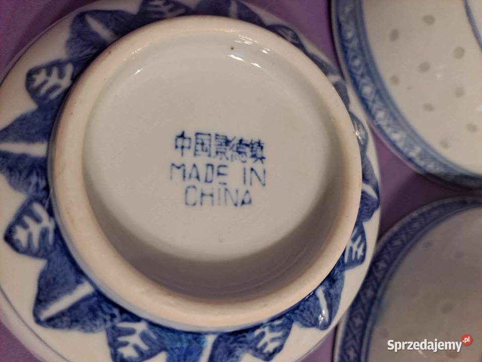 Porcelana chińska ryżowa MISECZKI 3 Kraków