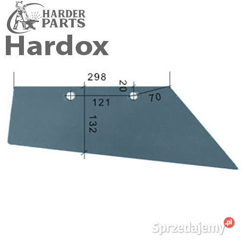Lemiesz 300ha HARDOX 1903684P części do pługa Suwałki sprzedam