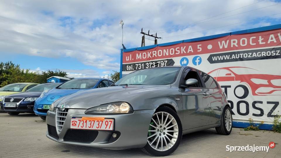 Alfa Romeo 147 19JTDM 180 BOSE 6 biegów Dl Rok produkcji 2006 147 Wrocław sprzedam